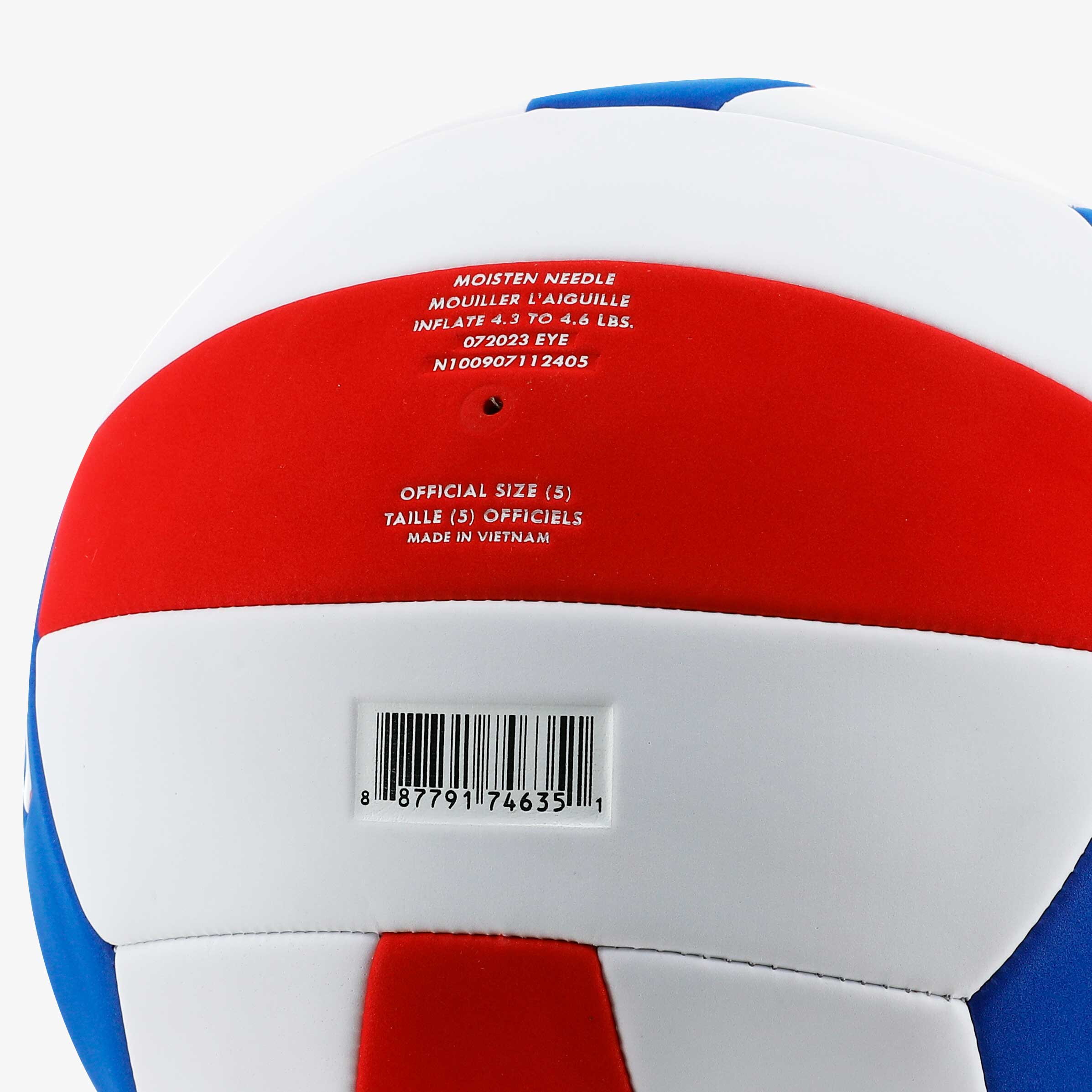 Nike Pelota de Voleibol All-Court 5, Blanco/Rojo universitario/Game Royal/Rojo universitario, hi-res