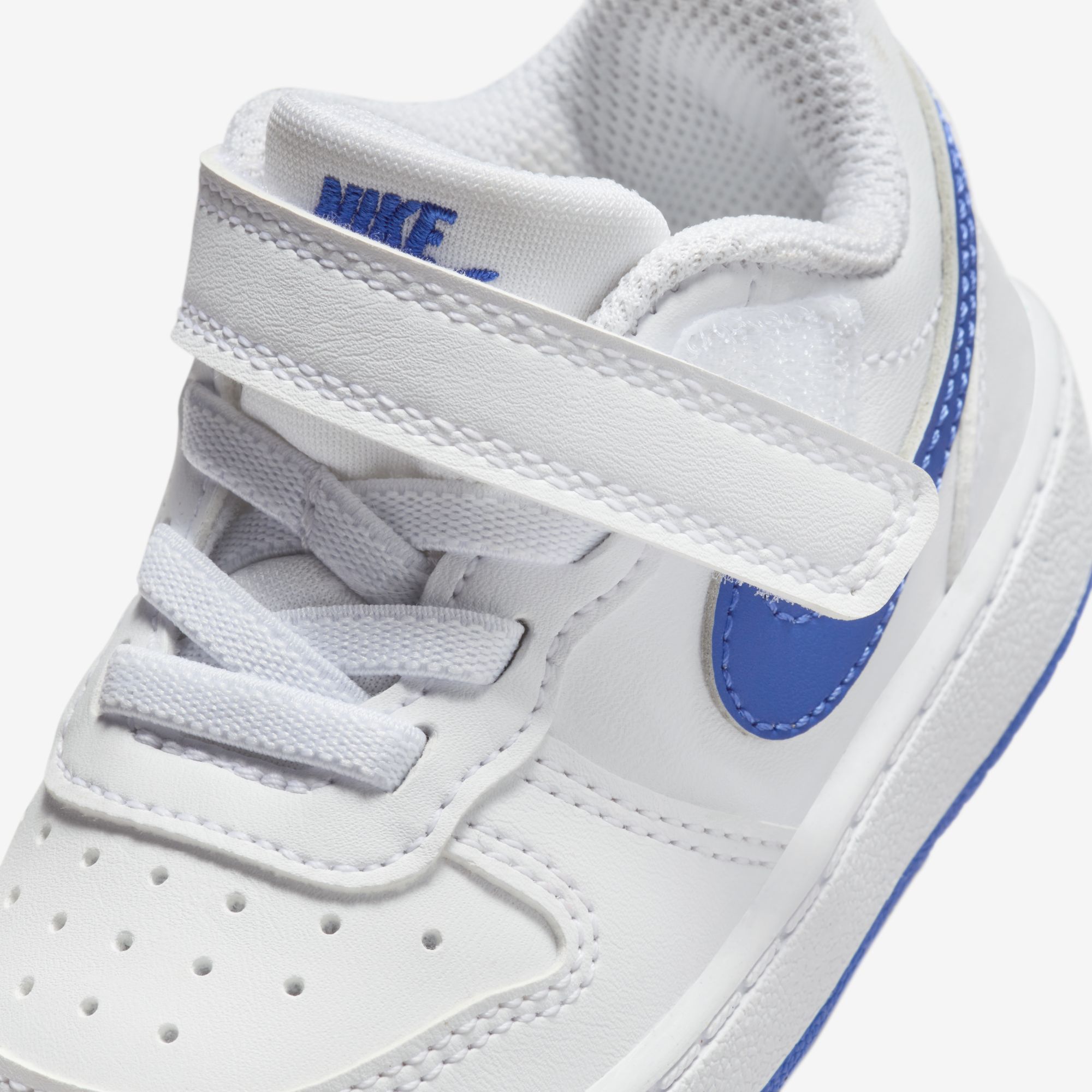 Nike Court Borough Low Recraft, Blanco/Hiper Royal, hi-res