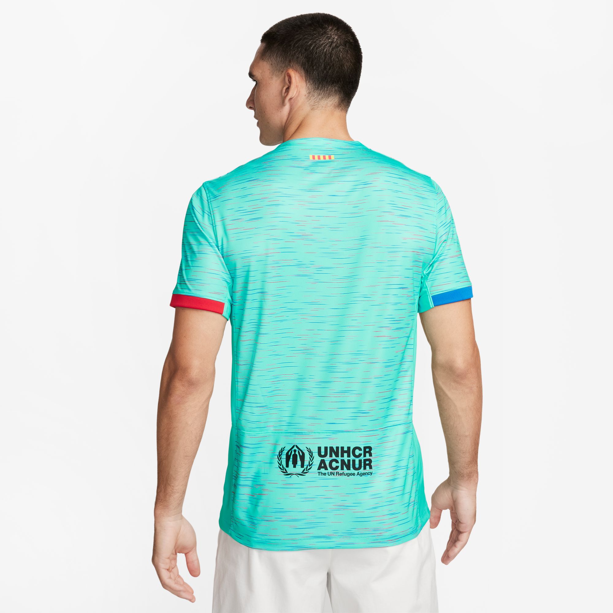 Nike FC Barcelona 2023/24 Stadium Third, Aguamarina claro/Azul royal/Rojo universitario/Negro, hi-res