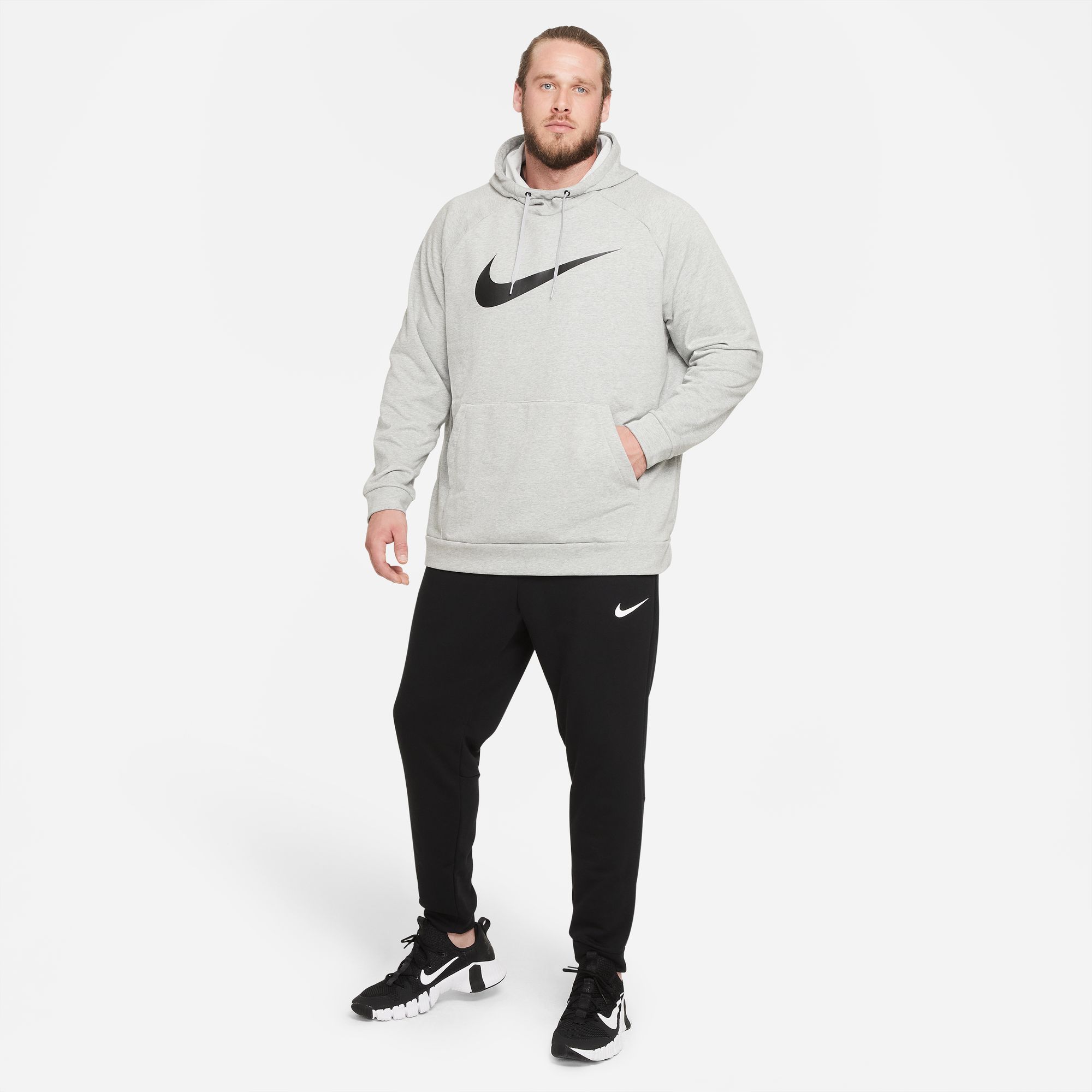 Nike Dri-FIT, Blanco/Negro, hi-res