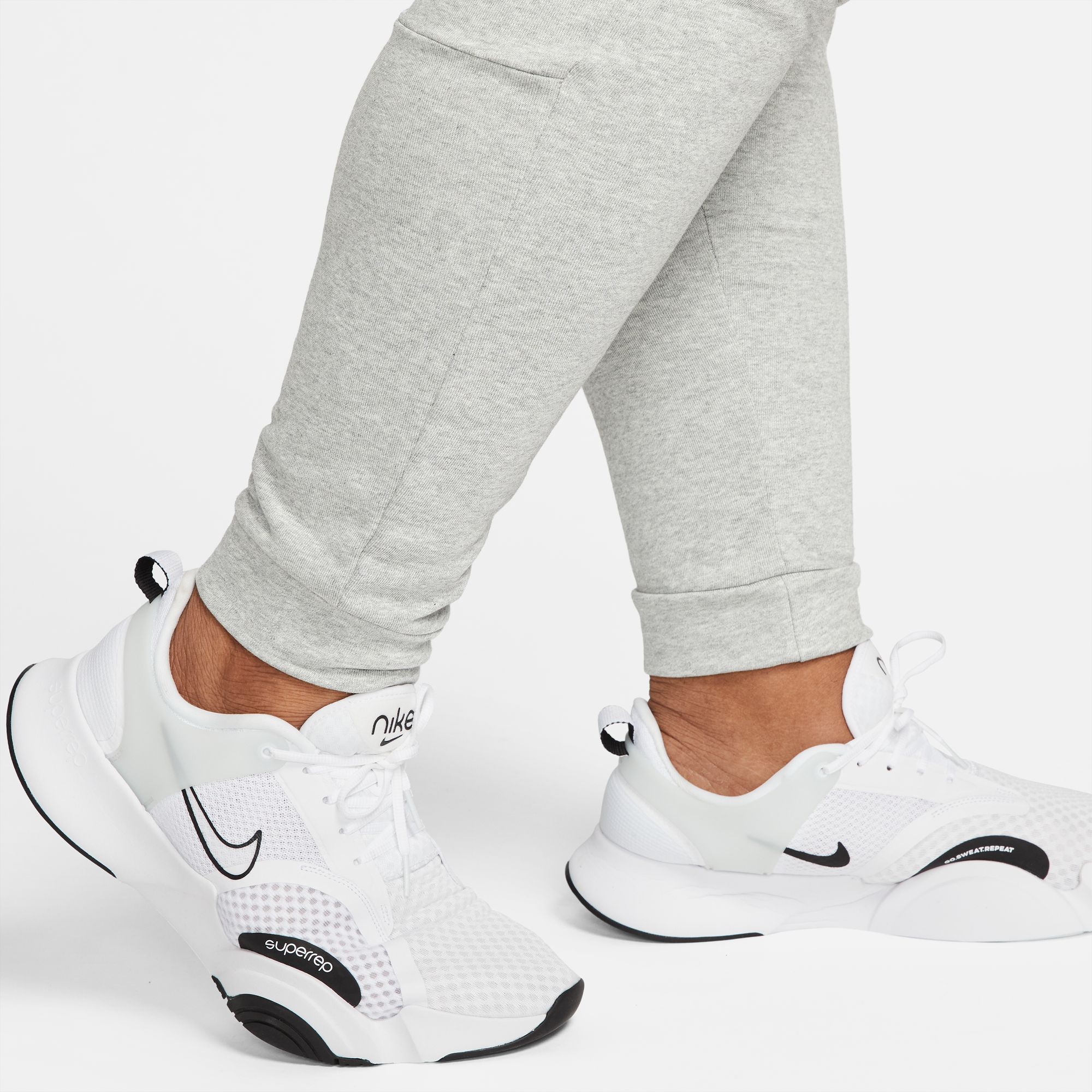 Nike Dri-FIT, Gris oscuro Heather/Negro, hi-res