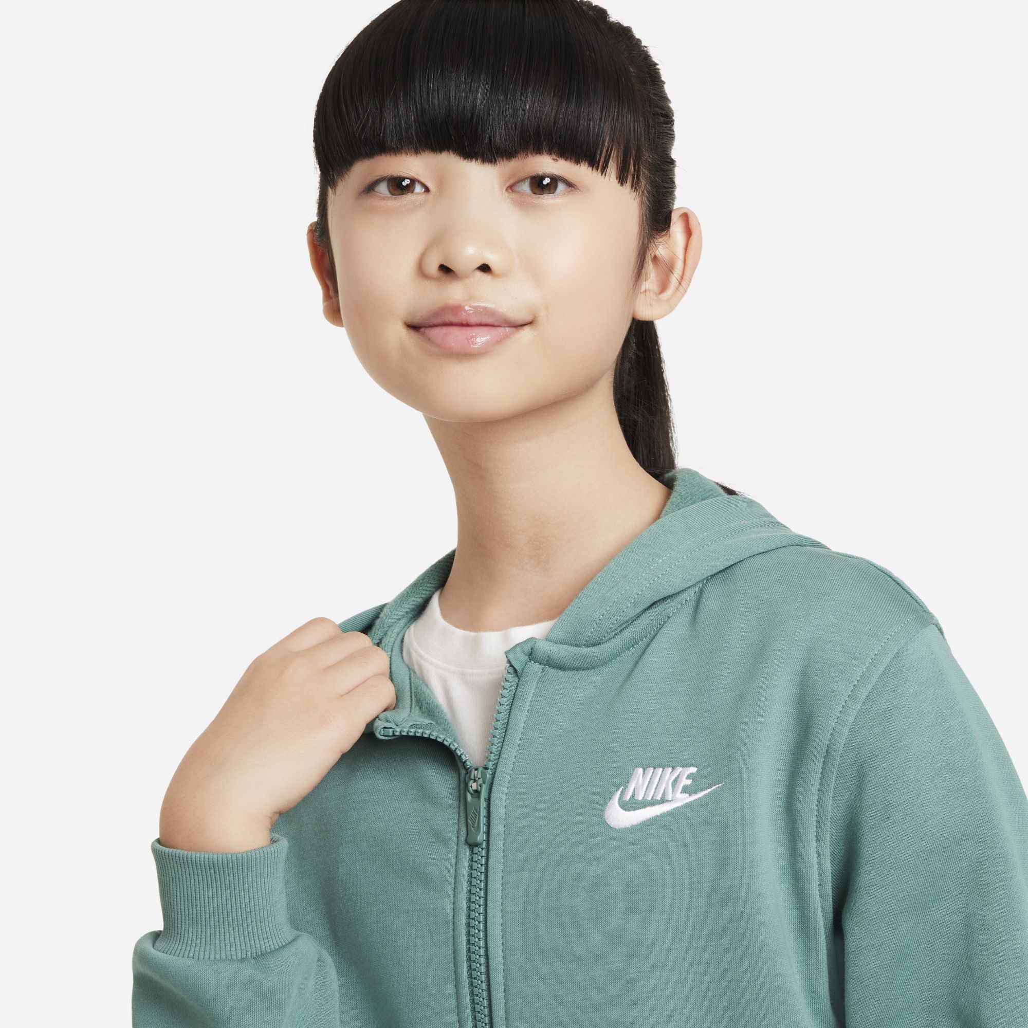 Nike Club Fleece, VERDE, hi-res